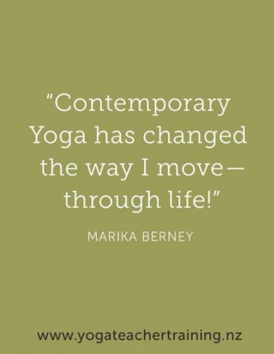 Contemporary Yoga has changed the way I move