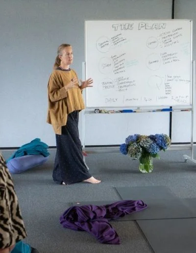 Karla Brodie at Contemporary Yoga Teacher Training