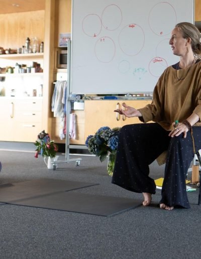 Karla Brodie at Contemporary Yoga Teacher Training