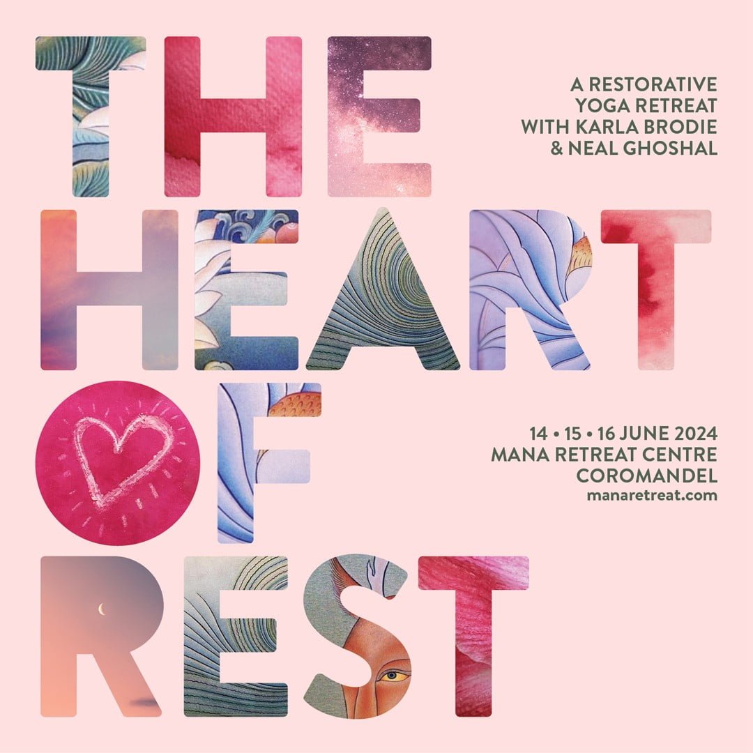 The Nature of Rest, a Restorative Yoga Retreat, poster