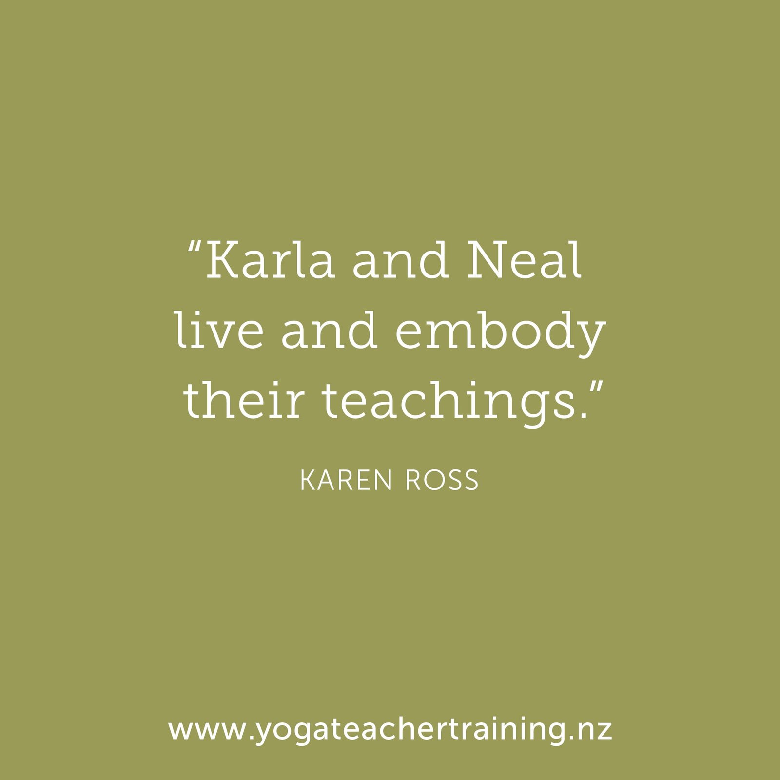 Restorative Yoga Testimonial